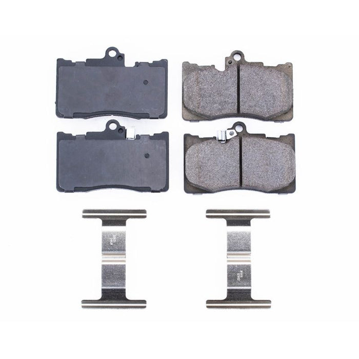 Power Stop 07-11 Lexus GS350 Front Z17 Evolution Ceramic Brake Pads w/Hardware