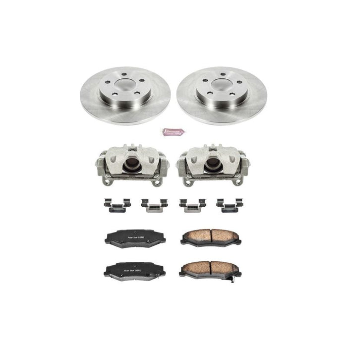 Kit de freins arrière Autospecialty Power Stop 03-05 Buick Park Avenue avec étriers