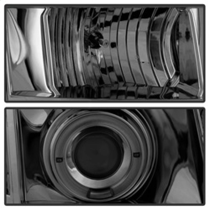 Phares de projecteur Spyder GMC Yukon 07-14/Yukon Denali 07-14 LED Halo LED Smke PRO-YD-GY07-HL-SM