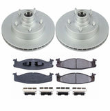 Kit de freins avant Power Stop 2003 Ford E-150 Z17 Evolution Geomet avec revêtement