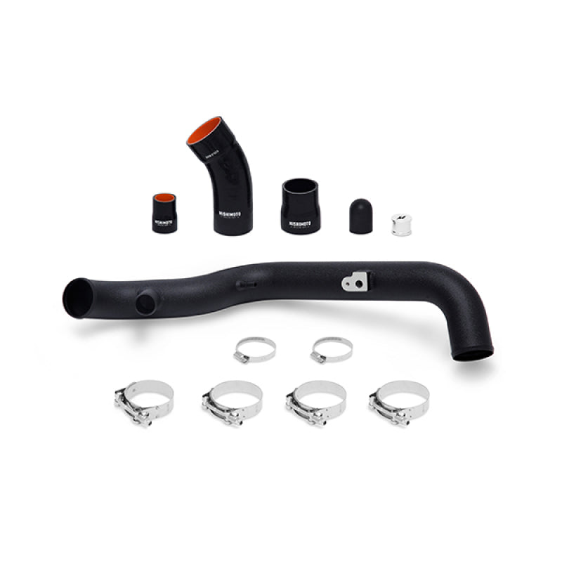Kit de tuyaux de refroidisseur intermédiaire côté froid Mishimoto pour Ford Fiesta ST 2014+ - Noir froissé