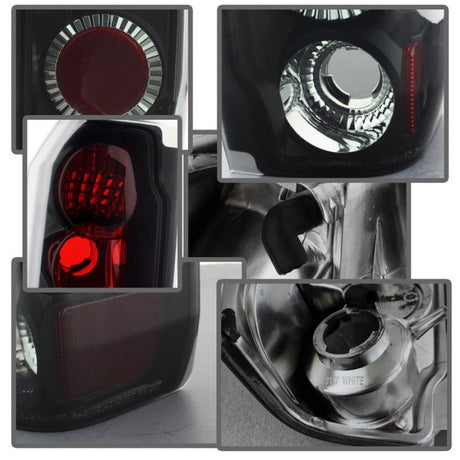Feux arrière Spyder Ford F150 87-96/Ford Bronco 88-96 style européen, noir fumé ALT-YD-FF15089-BSM