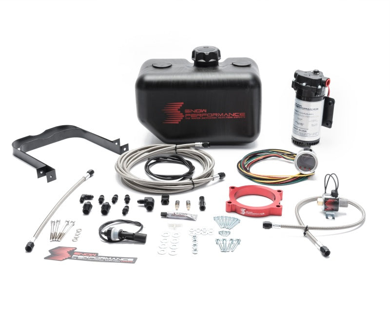 Kit d'injection d'eau F/I Boost Cooler Snow Performance 16-17 Camaro Stg 2 (ligne tressée SS et 4AN)