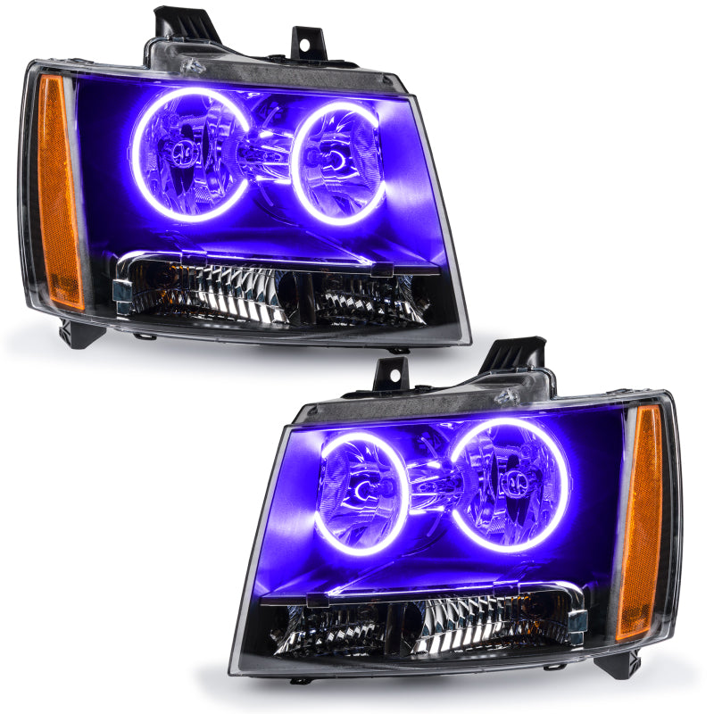 Phares à LED pré-assemblés Oracle Lighting 07-14 Chevrolet Tahoe - UV/Violet