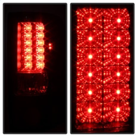 Feux arrière à LED Spyder Ford F150 Styleside 04-08 (ne convient pas aux modèles Heritage et SVT) Noir ALT-YD-FF15004-LED-BK