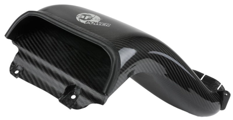 aFe Quantum Cold Air Intake System Scoop 18-20 Ford F150 EcoBoost V6-3.5L/2.7L - Carbon Fiber