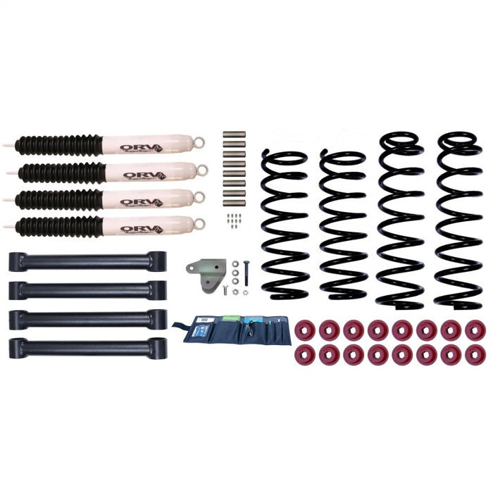 Kit de levage Rugged Ridge 3 pouces avec amortisseurs 93-98 Grand Cherokee