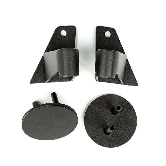 Rugged Ridge 07-18 Jeep Wrangler JK Textured Black Mirror Relocation Brackets