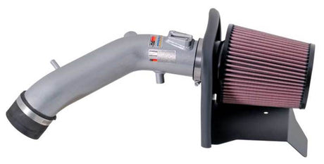 Admission K&amp;N 05-07 Honda Accord L4-2.4L Silver Typhoon Short Ram