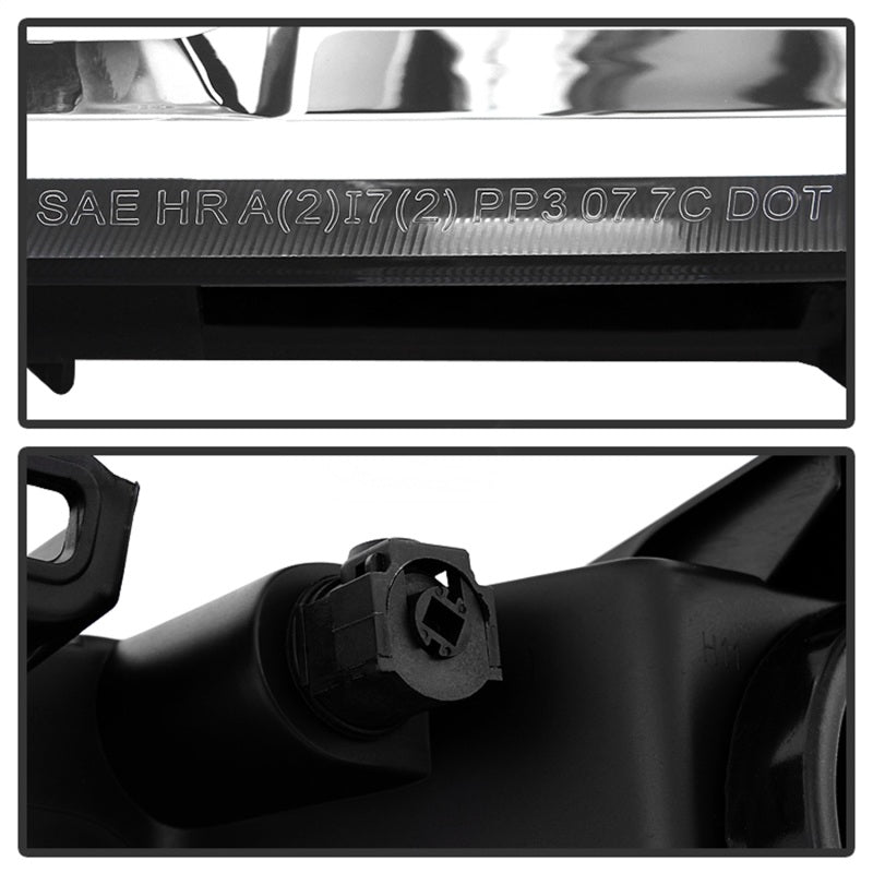 xTune GMC Sierra 07-13 Crystal Headlights Chrome HD-JH-GSIE07-AM-C