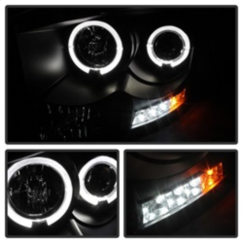 Phares de projecteur Spyder Dodge Ram 1500 06-08/Ram 2500 06-09 LED Halo LED Blk PRO-YD-DR06-HL-BK