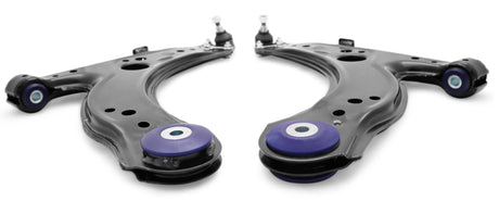 Ensemble de bras de suspension inférieurs avant Superpro 99-06 VW Golf (pas R32)/99-05 Jetta avec bagues SuperPro