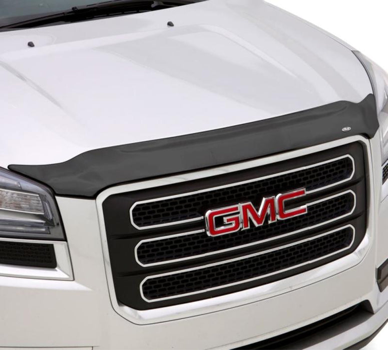 AVS 15-18 GMC Yukon Aeroskin Low Profile Acrylic Hood Shield - Smoke