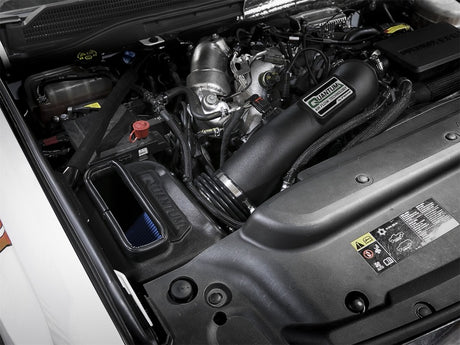 Système d'admission d'air froid aFe Quantum Pro 5R 17-18 GM/Chevy Duramax V6-6.6L L5P - Huilé