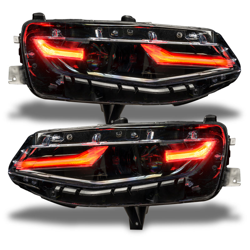 Kit de phares DRL Oracle 19-21 Chevy Camaro LS/LT RGB+A - ColorSHIFT avec contrôleur BC1 VOIR LA GARANTIE