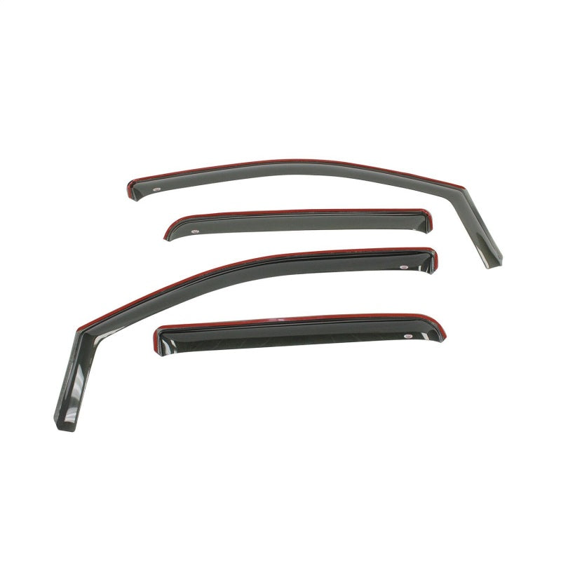 Westin 2007-2011 Toyota Camry Wade In-Channel Wind Deflector 4pc - Smoke