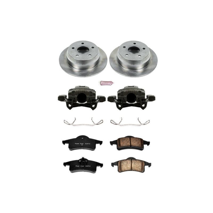 Kit de freins arrière Autospecialty Power Stop 99-04 Jeep Grand Cherokee avec étriers