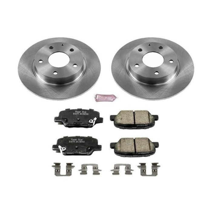 Kit de freins arrière Power Stop Autospecialty pour Mazda 3 14-16