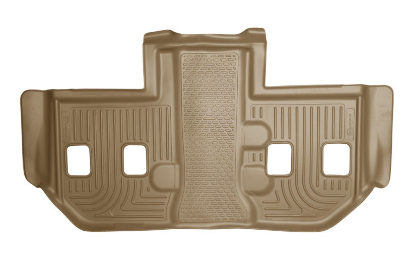 Revêtements de sol pour 3e siège Husky Liners 07-13 GM Escalade/Suburban/Yukon WeatherBeater Tan