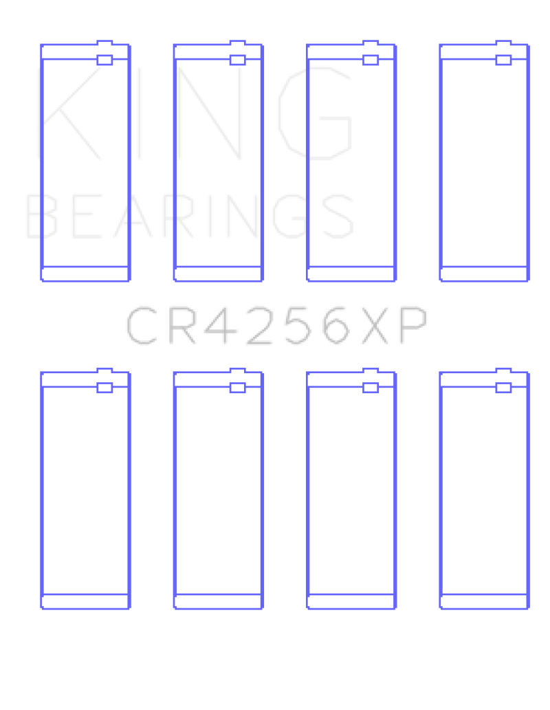 King Engine Bearings 03-05 Dodge Neon SRT4 2.4L Performance Rod Bearing Set - Size STD