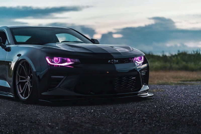 Oracle 16-18 Chevy Camaro RGB+W Headlight DRL Upgrade Kit - ColorSHIFT w/ 2.0 Cntrl