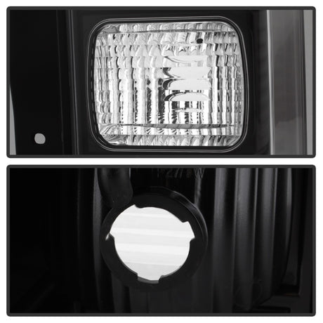 Feux arrière à LED Xtune Hummer H3 06-09 (non H3T) Noir ALT-ON-HH306-LED-BK