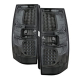 xTune Chevy Suburban/GMC Yukon/Yukon Denali 07-14 LED Tail Lights Smoked ALT-JH-CSUB07-LED-G2-SM