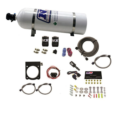 Kit de plaque nitreuse Nitrous Express Dodge 3,6 L V6 (50-200 CV) avec bouteille de 15 lb