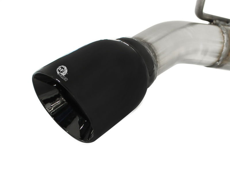 Échappement aFe MACHForce XP 2,5 pouces en acier inoxydable CB/10-13 Chevy Camaro V6-3,6L (td) (embout noir brillant)