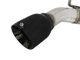 Échappement aFe MACHForce XP 2,5 pouces en acier inoxydable CB/10-13 Chevy Camaro V6-3,6L (td) (embout noir brillant)