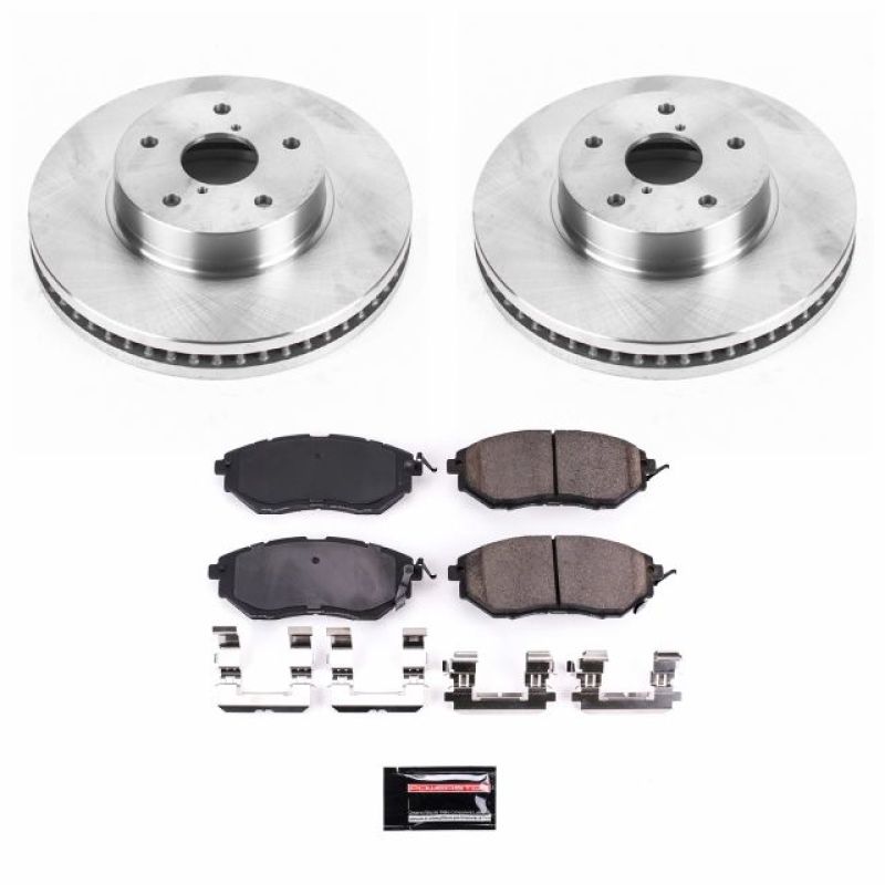Kit de freins avant Power Stop Autospecialty pour Subaru Legacy 2015