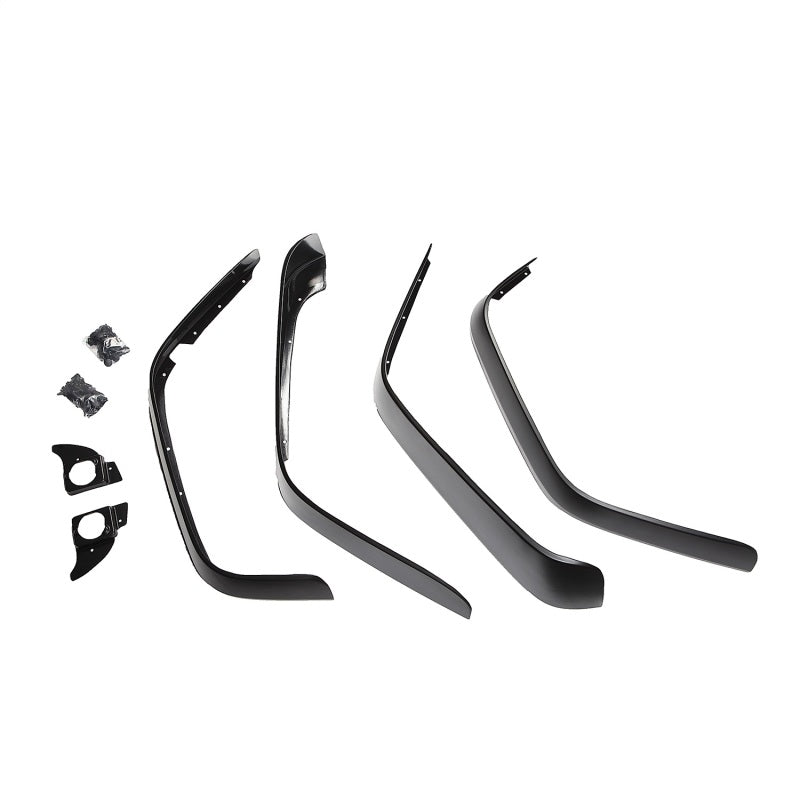 Kit de garnitures de garde-boue et de pare-chocs plats Rugged Ridge pour Jeep Wrangler 07-18