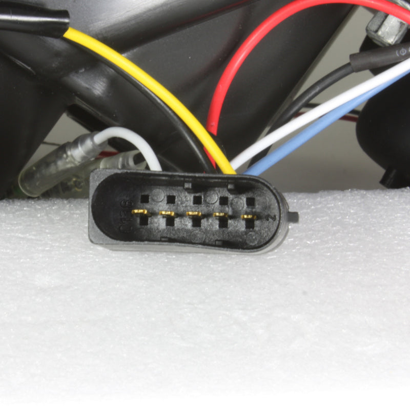 Projecteur Spyder Mercedes Benz CLK 03-09 Modèle Halogène - LED Halo DRL Blk PRO-YD-MBCLK03-DRL-BK