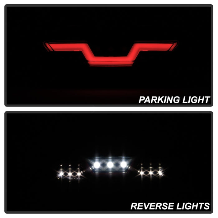 Spyder 15-16 Ford Mustang LED Reverse Lights - Black Smoke (ALT-YD-FM15RED-REV-BSM)