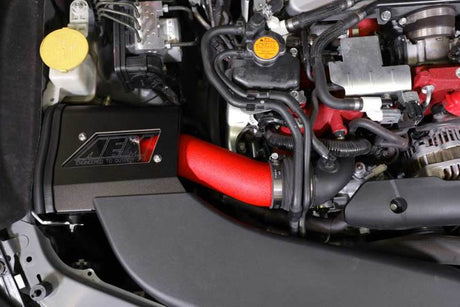 Prise d'air froid AEM Induction 2019 Subaru WRX STI 2,5 L - Rouge froissé