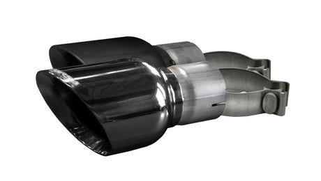 Kit d'embout PVD noir pour échappement Corsa 15-17 Ford Mustang GT 3,0 pouces d'admission / 4,5 pouces de sortie (pour échappement Corsa uniquement)
