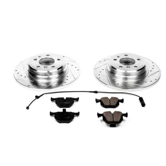 Power Stop 1995 BMW 740i Rear Z23 Evolution Sport Brake Kit