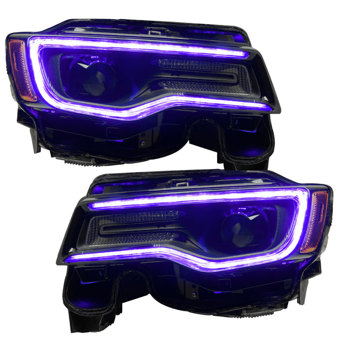 Oracle 1421 Jeep Grand Cherokee Dynamic Headlight DRL Upgrade Kit  ColorSHIFT Dynamic SEE WARRANTY