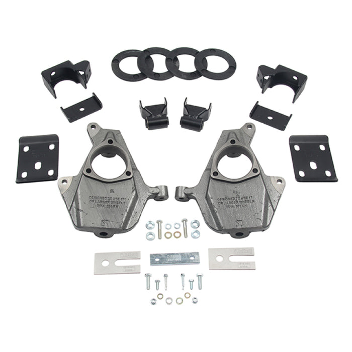 KIT D'ABAISSEMENT Belltech 16.5-17 Chevy Silverado Crew Cab 2WD 3-4F / 7R