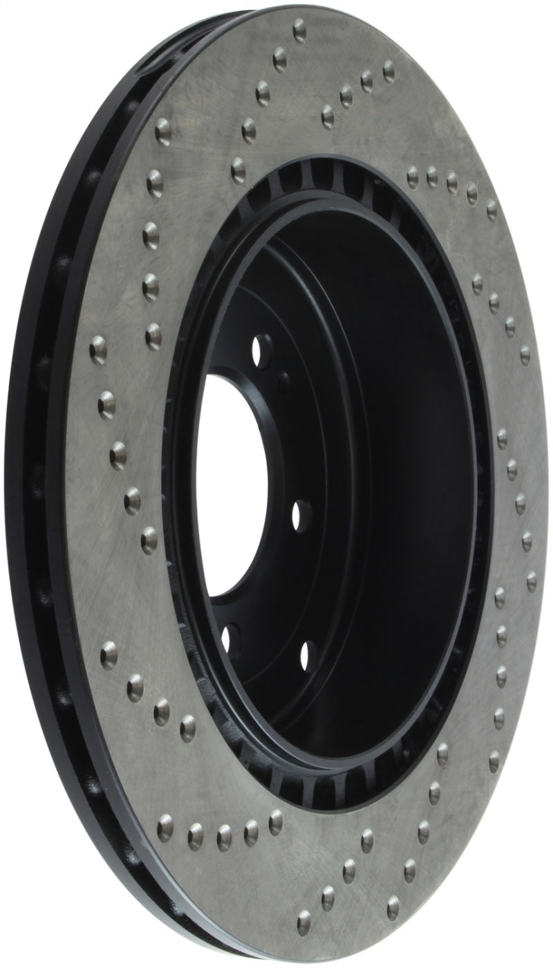 Rotor arrière gauche percé StopTech 08 Mitsubishi Evo AWD