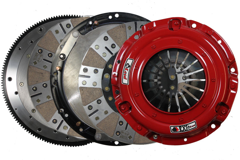 McLeod RST Twin 96-10 Ford Mustang Modular 4,6 L/5,0 L 8 boulons 9-11/16 x 23 cannelures face organique