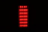 Feux arrière à LED ANZO 2003-2009 Hummer H2 Rouge/Clair