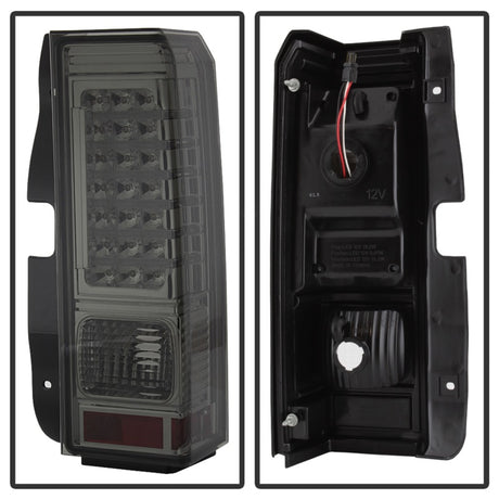 Feux arrière à LED Xtune Hummer H3 06-09 (non H3T) Fumé ALT-ON-HH306-LED-SM