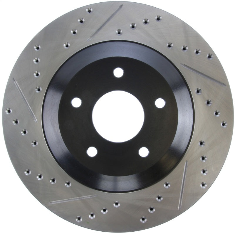 Rotor avant droit fendu et percé StopTech pour Cadillac XLR/XLR-V 04 et 08 / Chevy Corvette 97-04