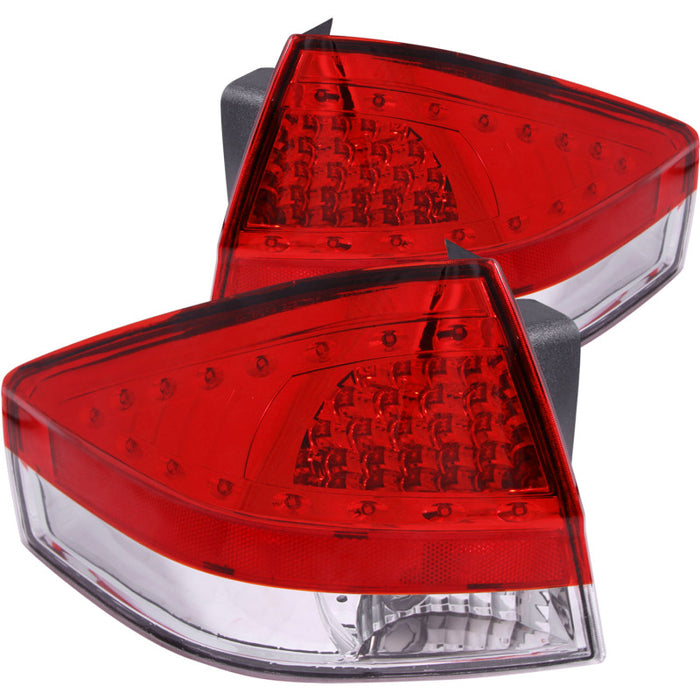 Feux arrière à LED ANZO 2008-2011 Ford Focus Rouge/Clair