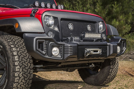Pare-chocs avant Rugged Ridge Spartacus noir 07-18 Jeep Wrangler