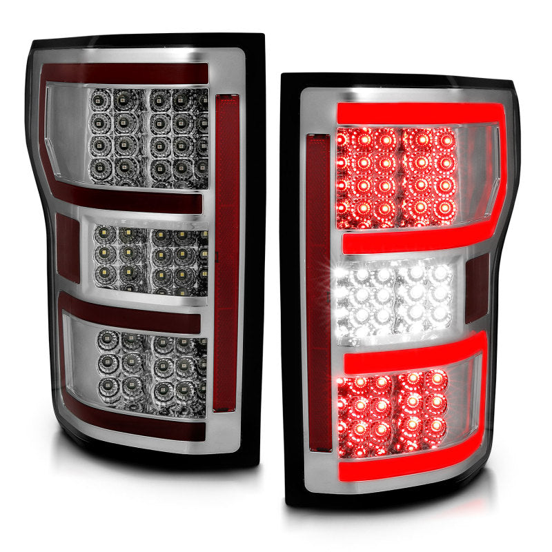 ANZO 18-19 Ford F-150 LED Taillights Chrome