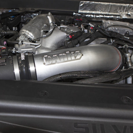 Système de suppression du résonateur d'admission Banks Power 17-19 GM 2500/3500 6,6 L L5P - Finition naturelle