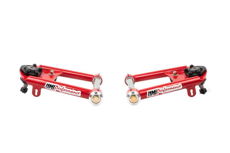 Bras de suspension supérieurs UMI Performance 73-87 GM C10 Street Performance - Rouge