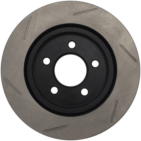 Rotor fendu arrière gauche StopTech Power Slot 05-10 Mustang V6/4.0L / GT V8-4.6L